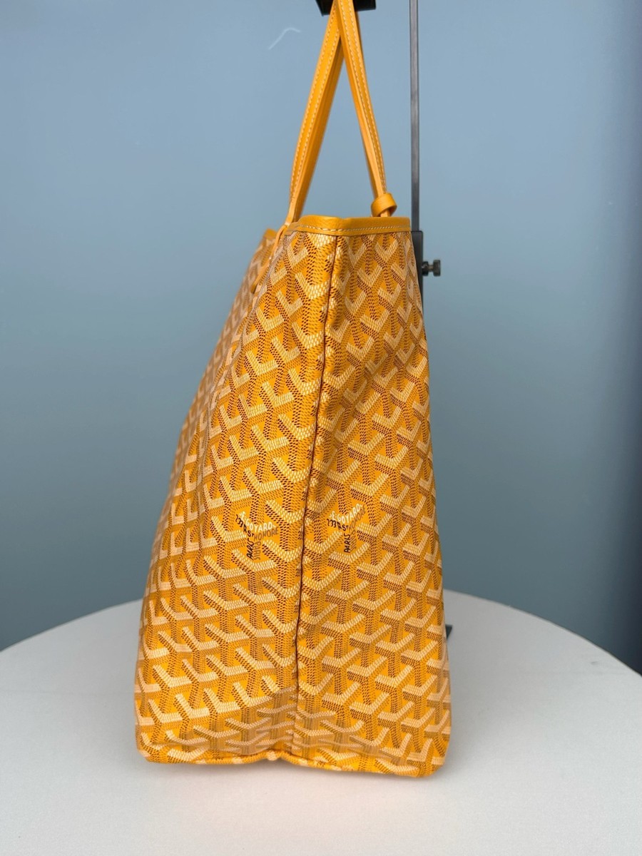 HIME Goyard Tote GM Yellow Shoulder Bag Women Classic | eBay