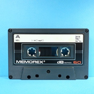   1x MEMOREX dB Series 60 * IEC I Type 1 * Cassette Kassette кассета * 1985