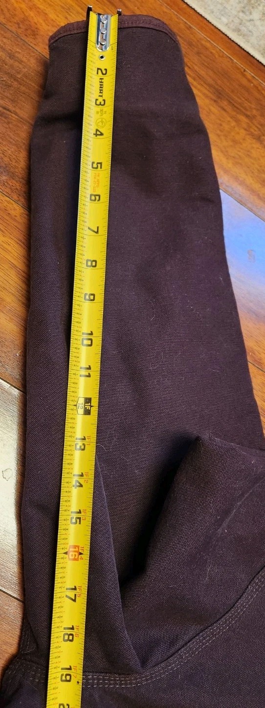 CARHARTT Canvas Jacket Womens 1X (16/18W) Duck Insulated 104053-DWN Vintage Coat thumbnail 11