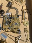 box of antique clock parts lot vintage — photo 3