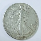 1940 Liberty Walking Silver Half Dollar - 90% Silver - Circulated Us Coin #8244