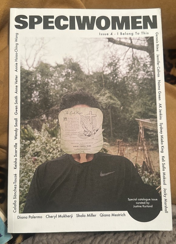 Speciwomen Issue 4 I Belong To This Feminist Art Zine Magazine Rare