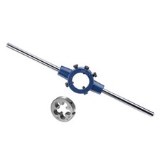 Die Stock Handle Set 5/8-18 UNF Thread Fit 26mm-38mm OD M12-M16 Die Wrench
