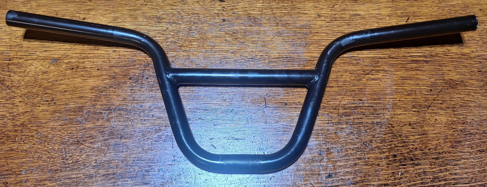 Vintage 00’s Mid School BMX GT Dyno Handlebars Racing Freestyle Black 4130 CRMO