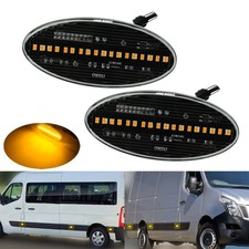 2x Seitenblinker Klar Linse für Renault Master MK3 Opel Movano MK2 B X62 ab 2010