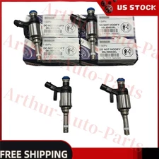 NEW OEM Bosch 4 Pcs Fuel Injectors 06L906036L For VW Golf Audi S3 TTS 2.0 TFSI
