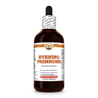 Evening Primrose (Oenothera Biennis) Dried Herb Liquid Herbal Extract