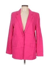 H By Halston Women Pink Blazer L