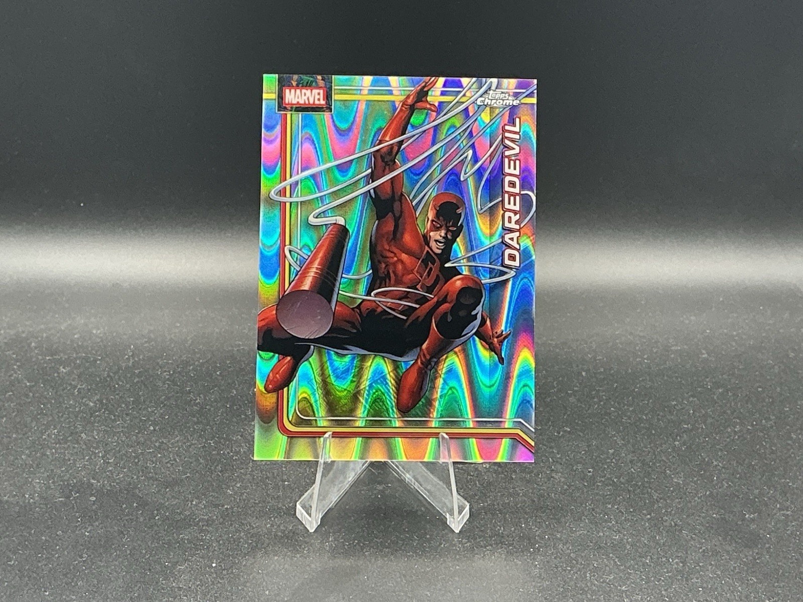 Daredevil -2026 Topps Chrome Marvel Comics RayWave Refractor #025