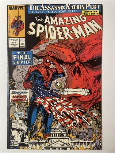 Amazing Spider-Man #325 1st Print Todd McFarland Cover 1989 NM
