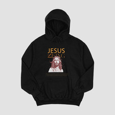 Jesus Is King Christian Faith Hoodie Religious Jesus Graphic Pullover