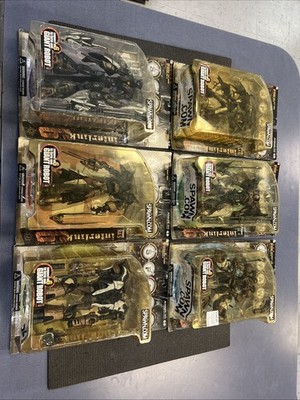 COMPLETE SET OF 6 SPAWN INTERLINK 6 SERIES 18 MCFARLANE TOYS ACTION FIGURE ROBOT