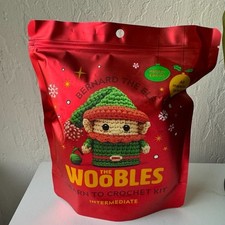  Holiday Edition The Woobles Bernard the Elf Crochet Kit  Limited Edition Hook
