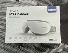 NIB Smart Eye Massager with Heat Compression  Vibration Rechargeable Gobok