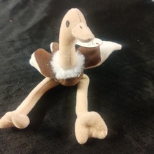 Ty Teenie Beanie Babies Stretchy the Ostrich Plush 1993 McDonald's Toy
