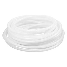 1/4"ID x 7/16"OD 50ft Clear Braided PVC Hose, Multi-Purpose  Durable