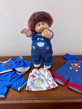 Cabbage patch kid  1983 fuzzy hair , pacifier...