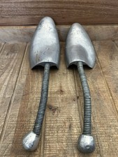 Vintage Pair of Vic-Tree Silver Aluminum Shoe Stretcher Shapers