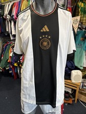 Genuine Germany 2022 Home Shirt Mens XL Adidas DFB World Cup Football Top