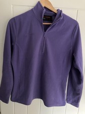 Mammut Yukon Purple Half Zip Ladies Tecnopile Polyester Fleece (Large)