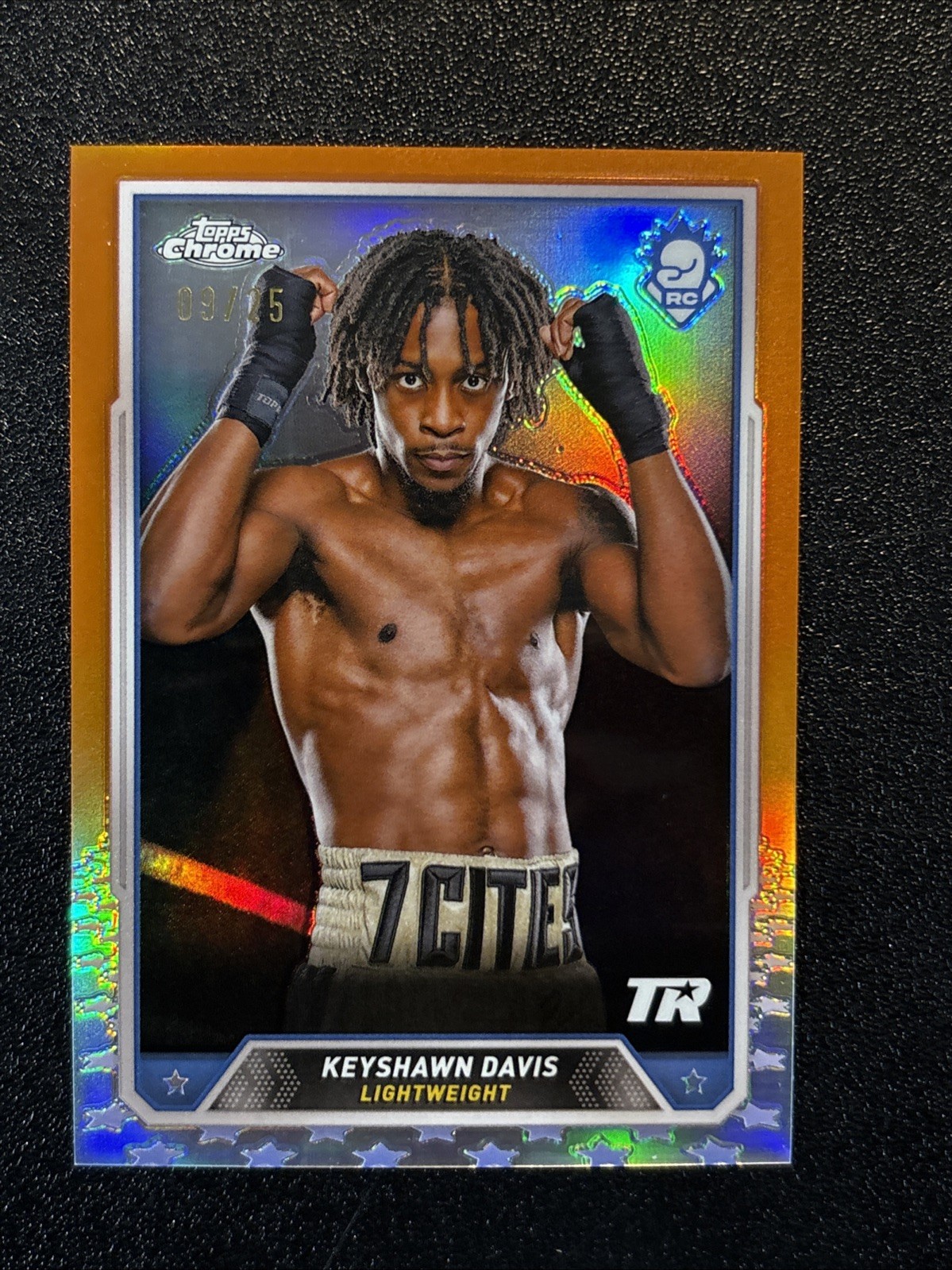 2024 Topps Chrome Keyshawn Davis RC #5 Orange /25