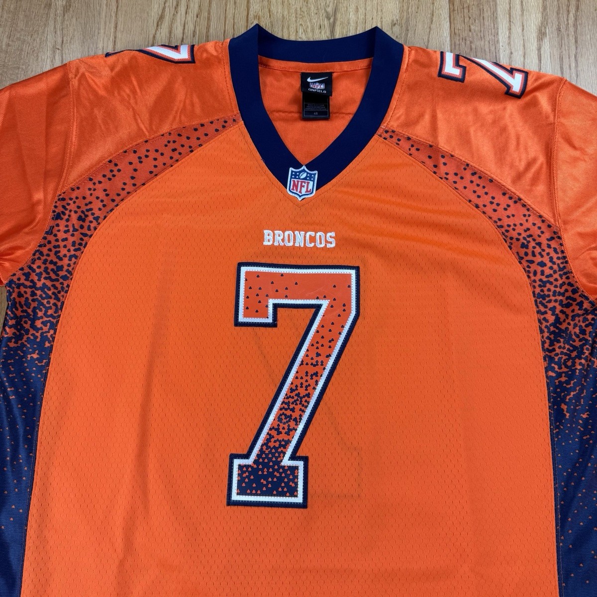 NFL Denver Broncos John Elway #7 Nike On Field Football Jersey