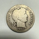 1904-S Barber Silver Dime