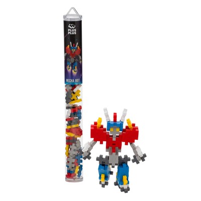 Mecha Bot Building Toy STEM Kit 3D Creative Plus Plus Blocks for Kids 70 Pieces