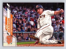 2020 Topps - Alex Dickerson #418 Sliding