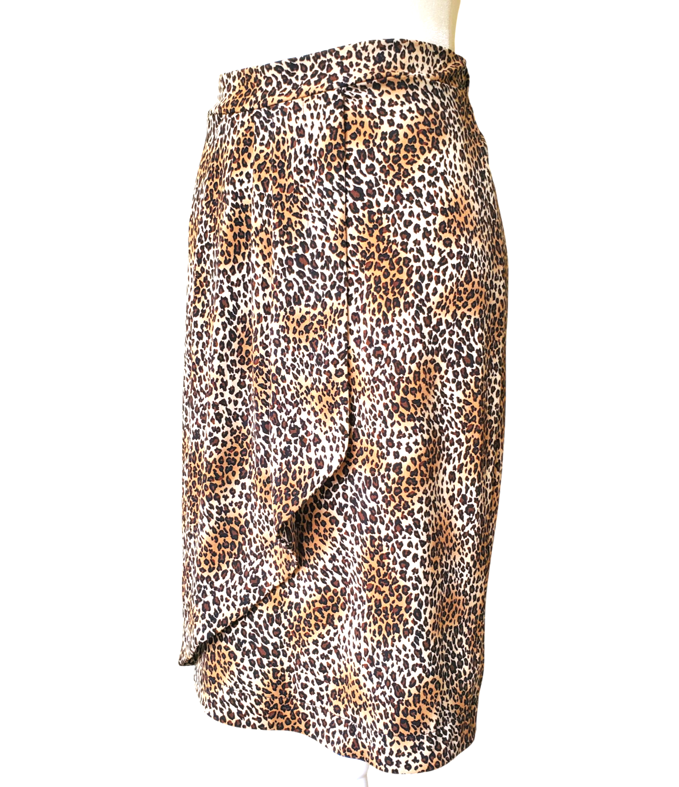 NINA LEONARD Women's Skirt Small Animal Print Cocktail-Party Events Smart-Casual