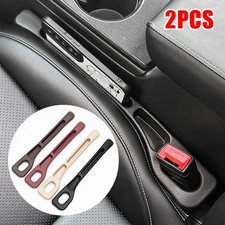 2-Piece Car Seat Gap Filler Organizer Storage Plug Strip EVA Leak Proof