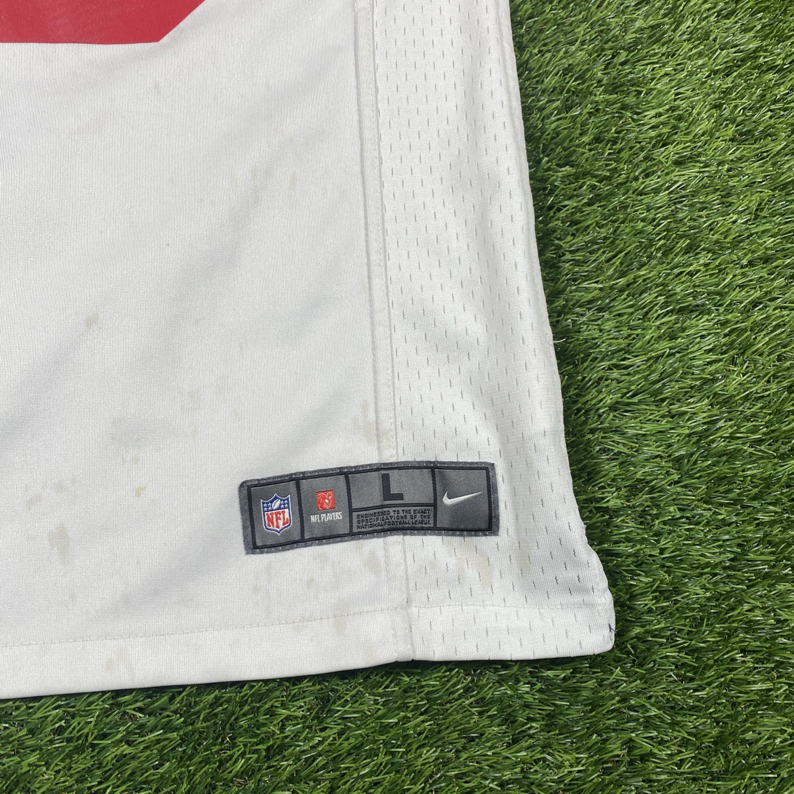 Eli Manning New York Giants Nike Jersey Youth Large White #10  thumbnail 4