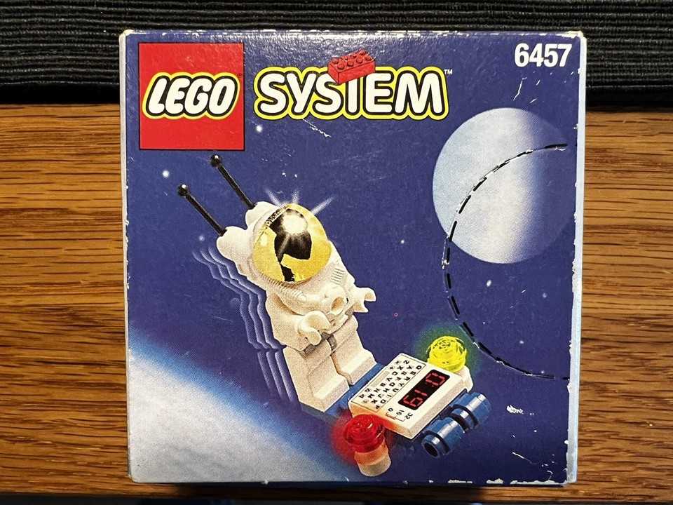 Vintage Lego Town Space Port 6457 Astronaut Figure | eBay UK