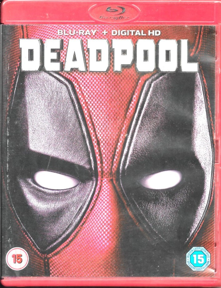 DeadPool  Blu Ray  Ryan Reynolds  Morena Baccarin