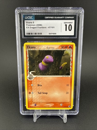 Ekans δ graded CGC 10 for sale on eBay