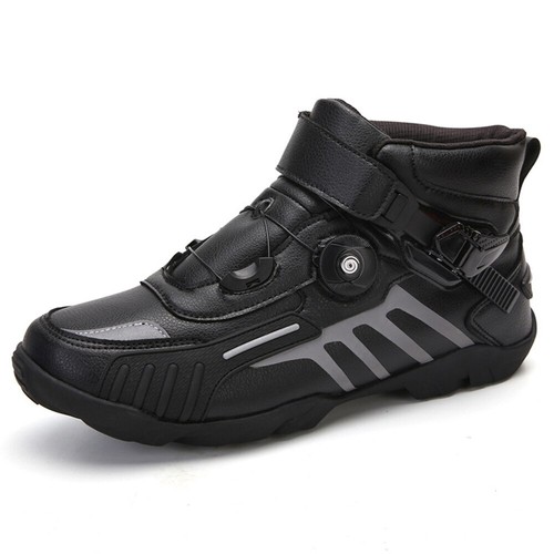 Men's Motorcycle Boots Non-slip Biker Riding Boots Breathable Touring Shoes - 第 12/21 張圖片