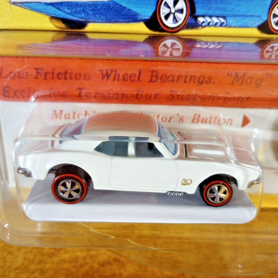Hot Wheels RLC 50th Anniversary Custom Camaro 11786/12000 White