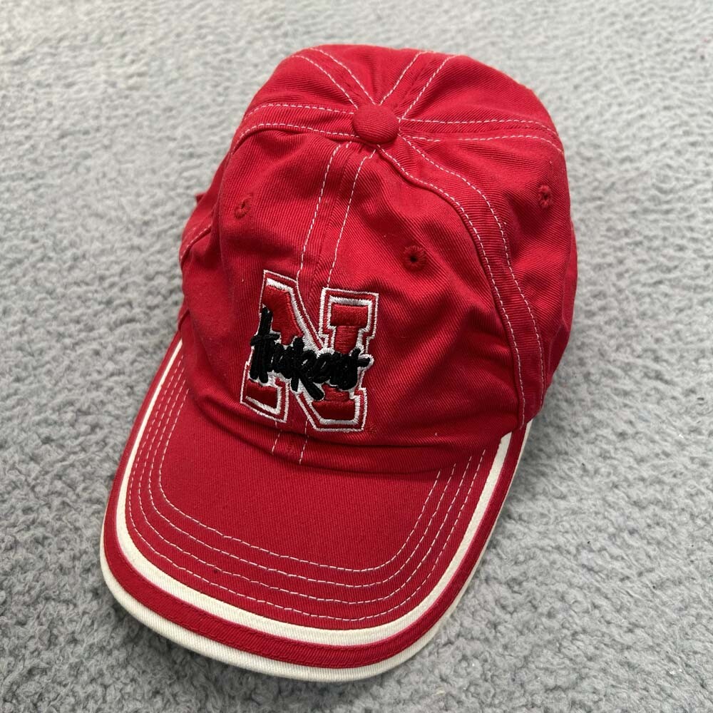 Nebraska Cornhuskers Adjustable Baseball Cap for Men NCAA Football Fan Gear