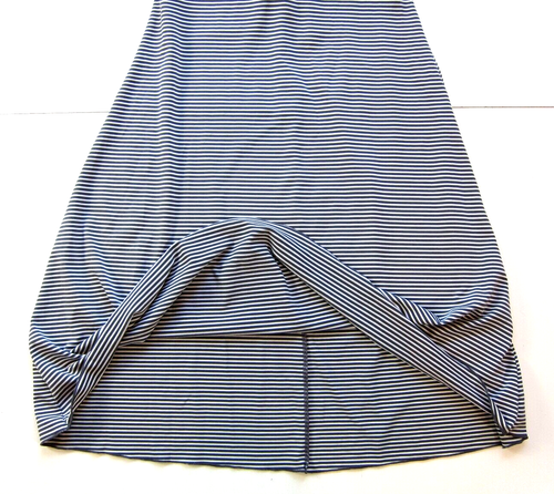 PrAna Grey White Stripe Stretch Built In Bra Active Tank Slip Dress Small - Picture 7 of 7