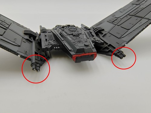 Upsilon-class Command Shuttle Star Wars X-Wing Miniatures Game - Cannon Broken - Picture 5 of 15