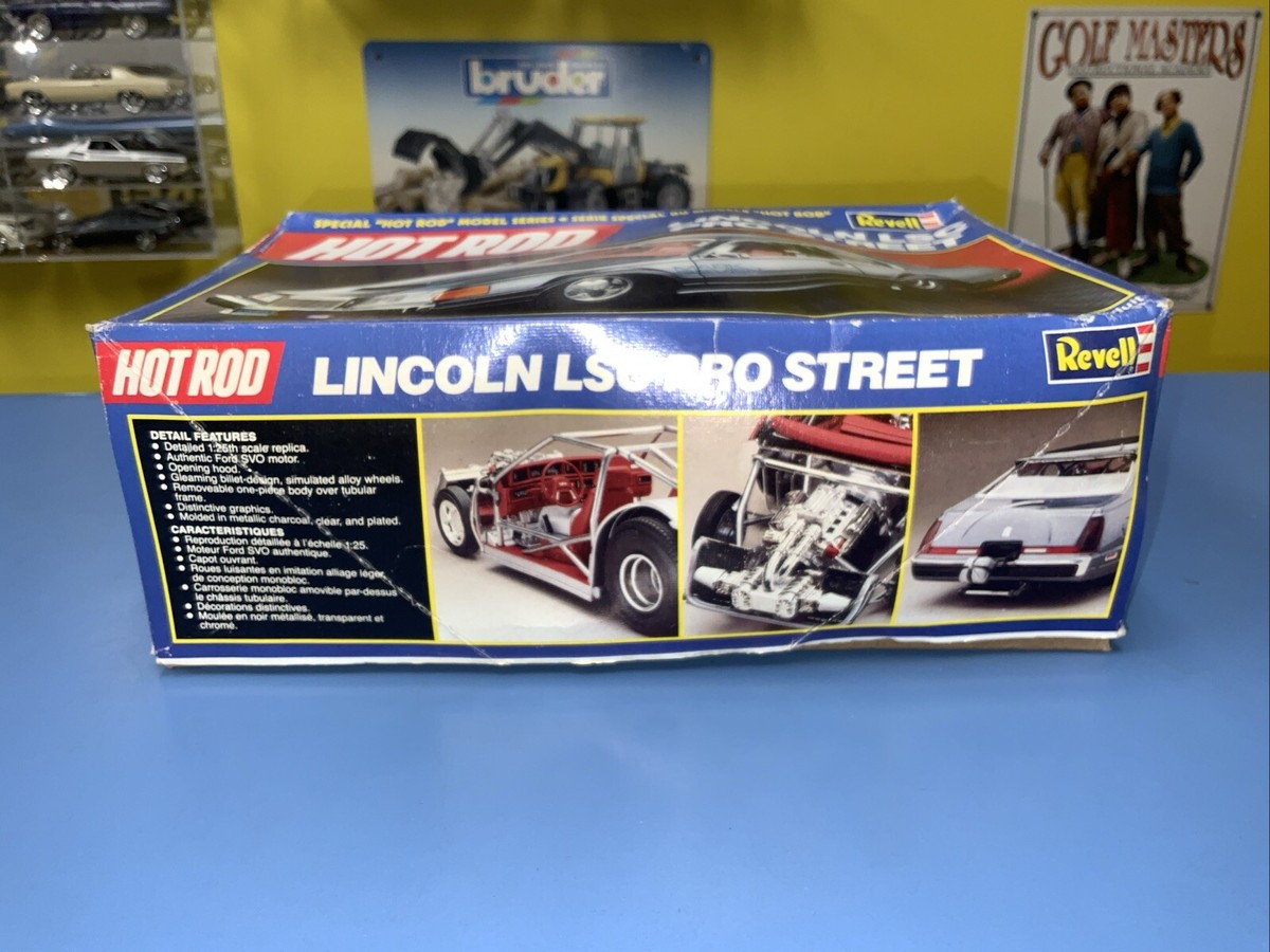 Revell HOT ROD Lincoln LSC Pro Street 1:25 Scale Model Kit | eBay