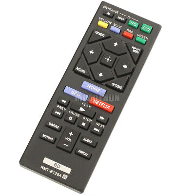 GENERIC SONY RMT-B126A Blu-Ray Player Remote Control