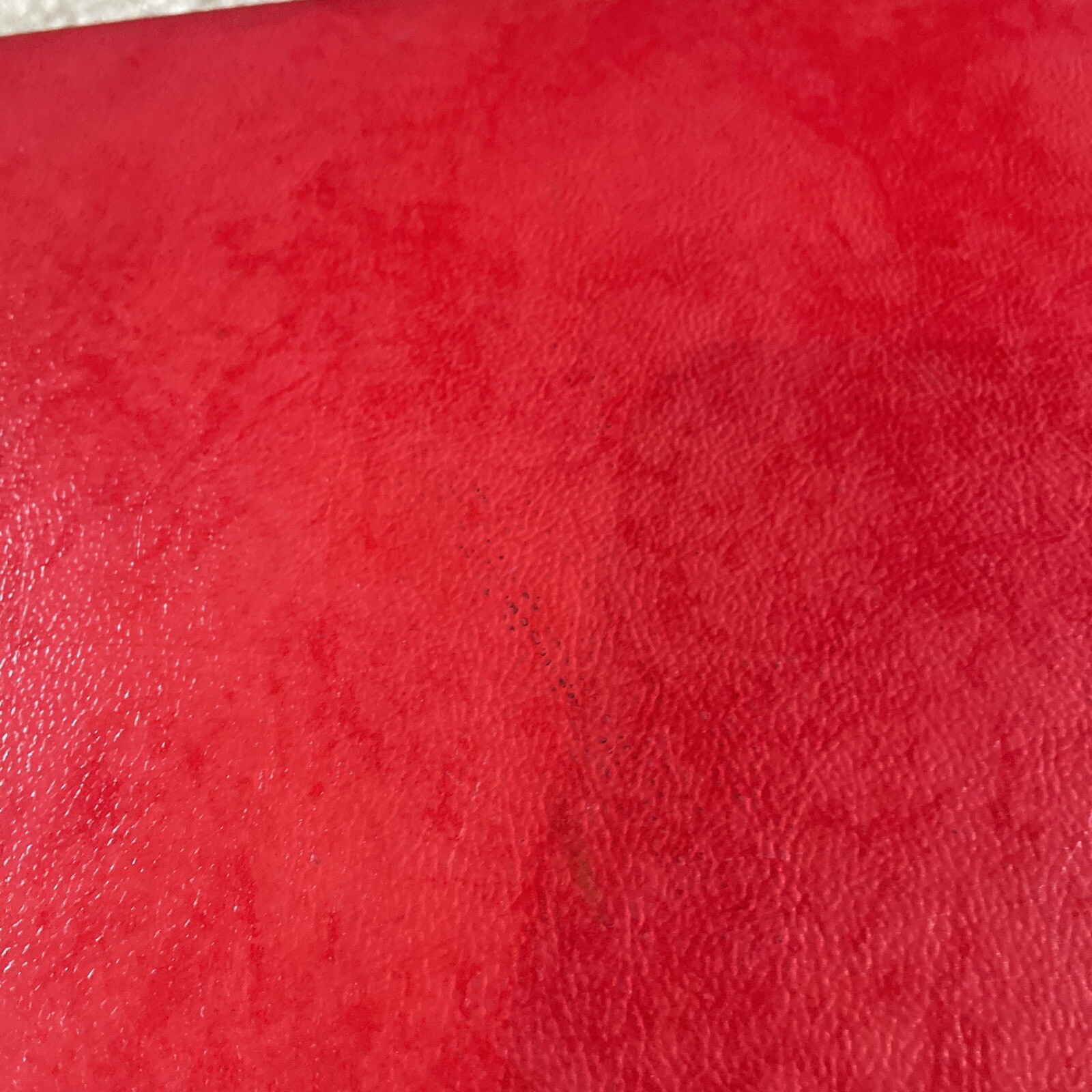 VTG Samsonite Silhouette Wild Strawberry Red Large Hard Case Luggage 25" KEY
