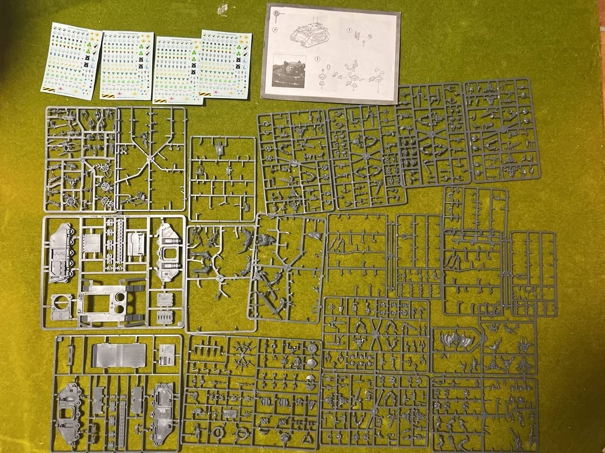 Chaos Space Marine Battleforce As Pictured Open Box 2007