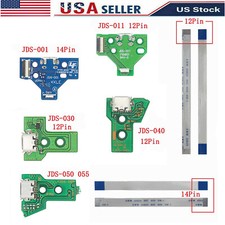 JDS030/055 USB Charging Port Board Connector Flex Cable For Sony PS4 Controller