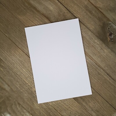 5 x 7 Blank Notepads - 60# opaque paper - 60 sheets per pad (10 pack)
