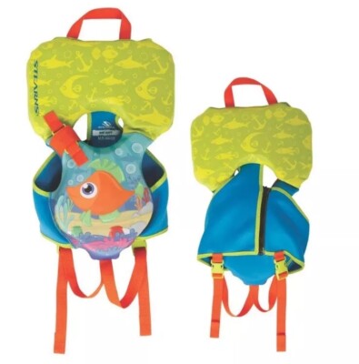 Infant U.S. Coast Guard Approved Life Jacket   Under 30 lbs, New