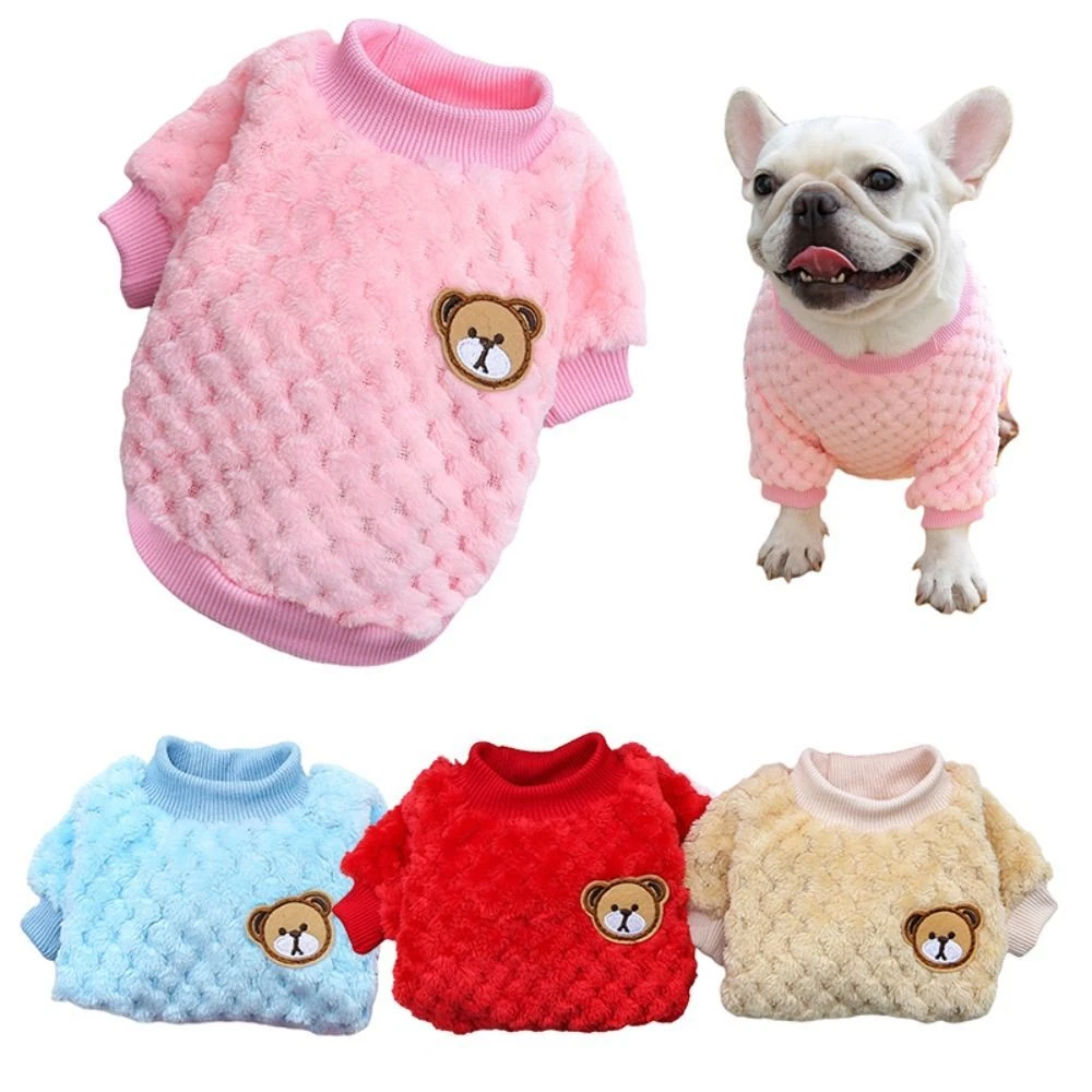 Flannel dog cheap coat