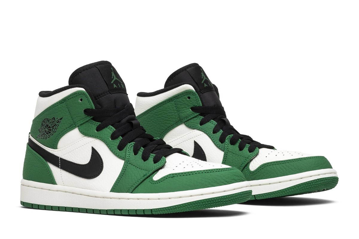 NIKE AIR JORDAN 1 MID PINE GREEN グリーン ♻️Air Jordan 1 Mid - Pine Green, Size US 13♻️ | eBay