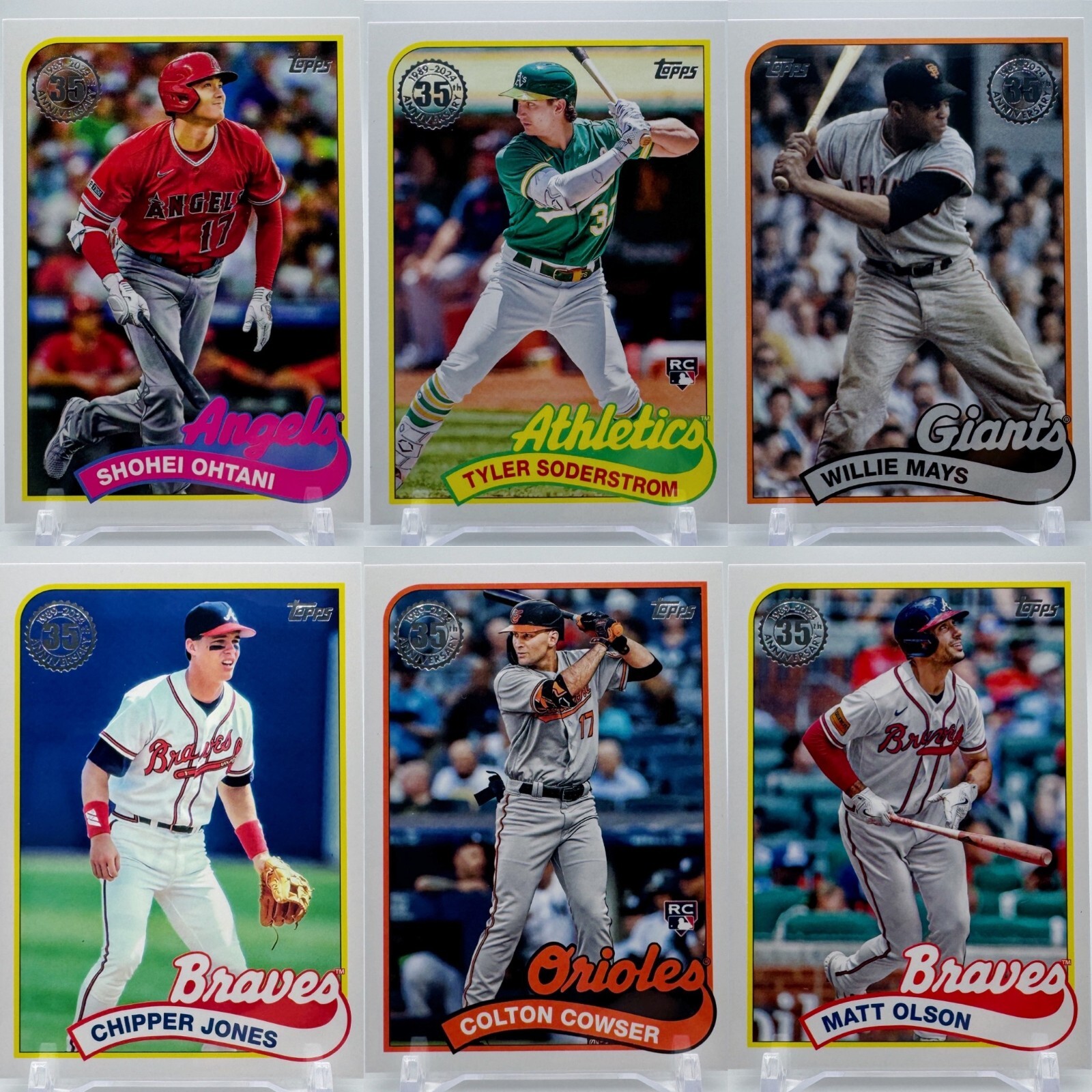 2024 Topps Baseball Series 1 Pick Your Player 35th Anniversary Insert Cards Philippine